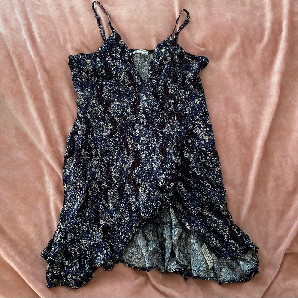 Free People Wrap Floral Daisies Summer Dress